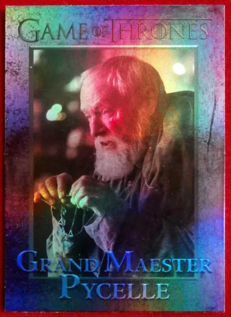 GAME OF THRONES Season 4 FOIL PARALLEL Card #49 - GRAND MAESTER PYCELLE