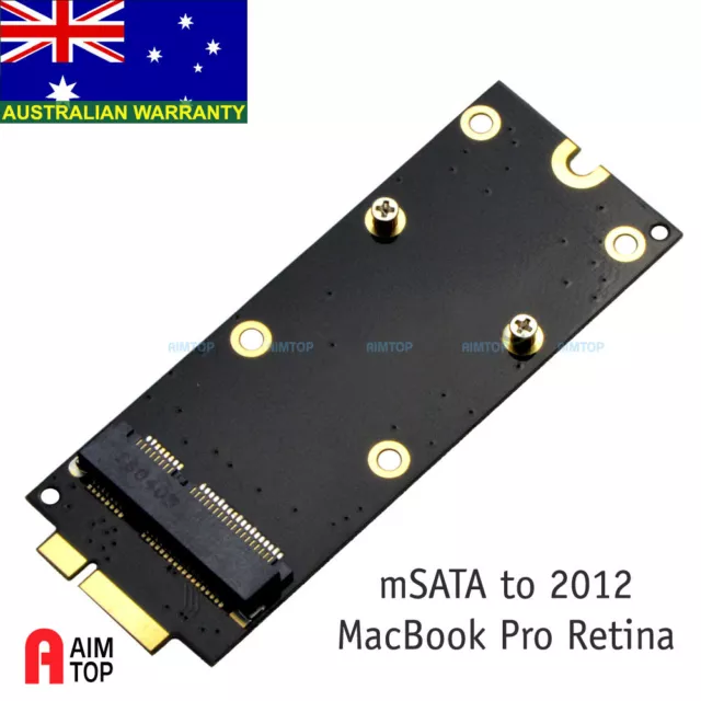 mSATA SSD to MacBook Pro Retina Converter 2012 Model ME662 ME664 A1425 MC975