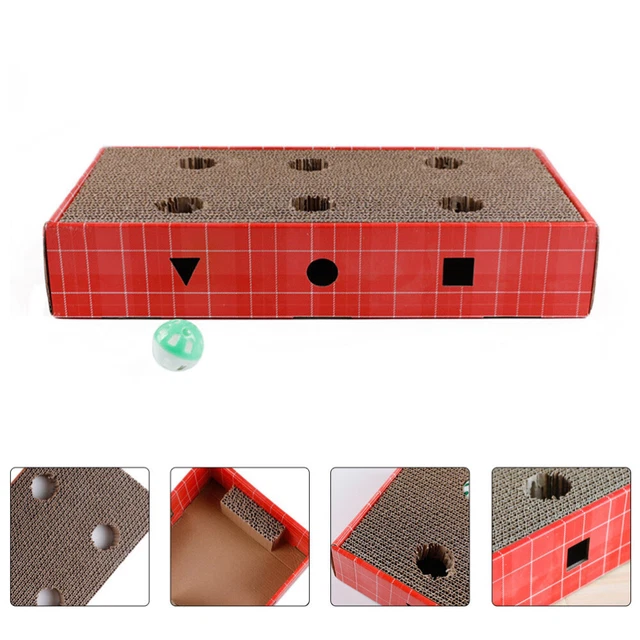 1 pieza Multifunción Cat Scratch Board Amoladora de garras de chapa corrugada de larga duración