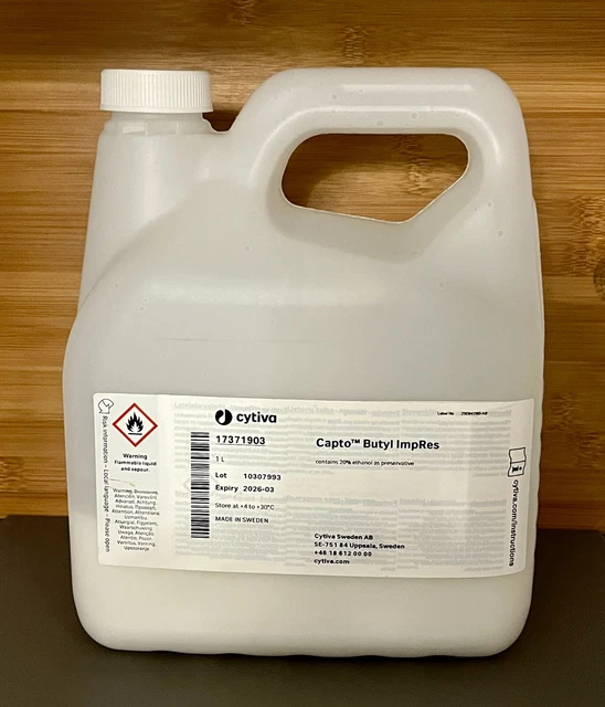 Cytiva Capto Butyl ImpRes, 1L - New, Never Opened
