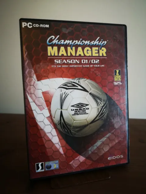 Championship Manager: Season 01/02 (PC)  Football Manager Game - Used VGC