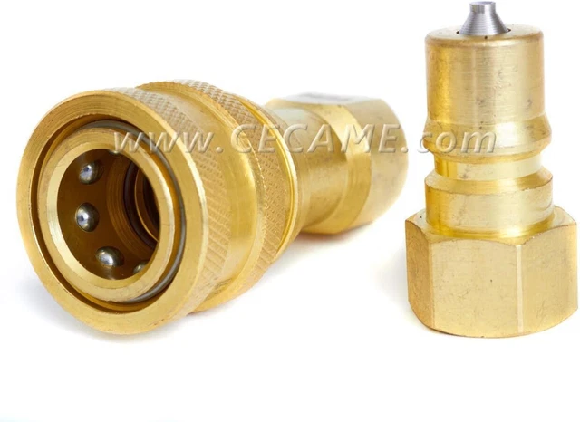 1/4" Quick Disconnect Coupler Valve for Carpet Cleaning Wand Truckmount QD