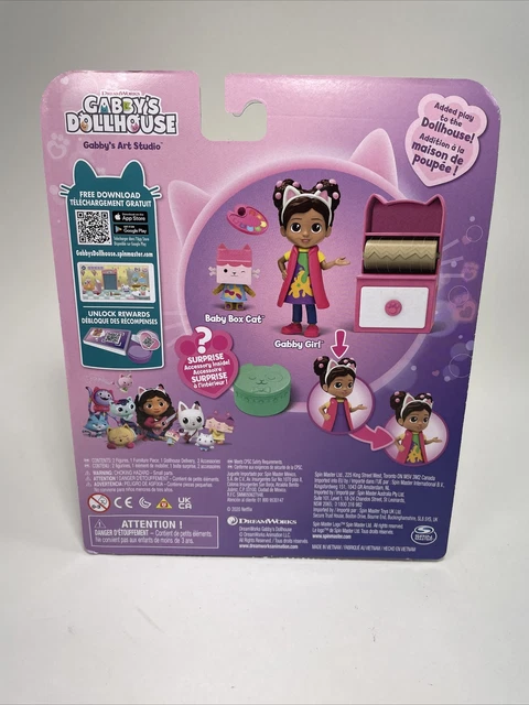 Peluche Zampe 10 Gabby's Dollhouse - Gatto Marty Morbido, 25 Cm, Nuovo