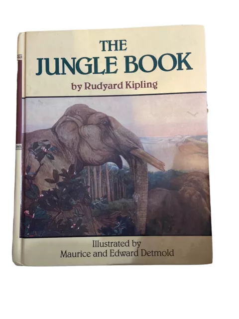 The Jungle Book By Rudyard Kipling ILLUSTRATED by Maurice &!Edward Detmold 1999