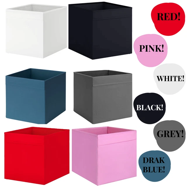 IKEA DRONA 33X38X33CM Storage Box Magazine Kallax Shelf Toy Box Unit