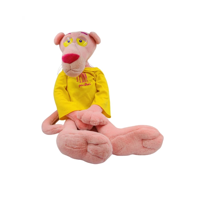 Grande Peluche Vintage La Panthère Rose – Mighty Star, 1980 (fabriquée En Corée)