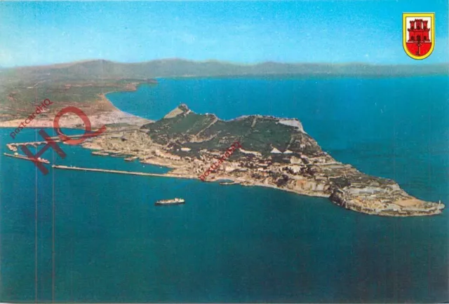 Picture Postcard-:Gibraltar, South West View