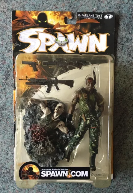 SPAWN McFarlane Toys Al Simmons (Series 17) Action Figure -New *Plastic Yellowed