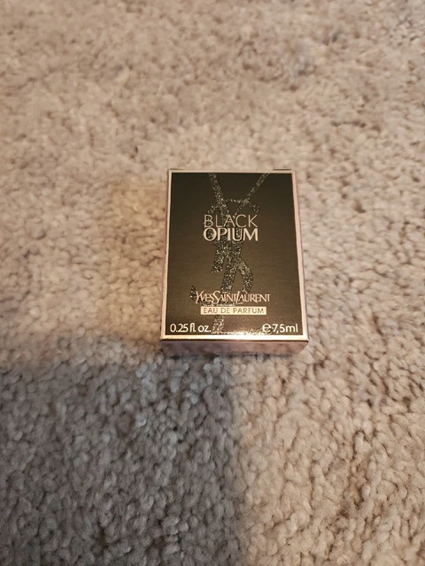 YSL Yves Saint Laurent Black Opium Eau de Parfum EDP .25oz/7.5mL Travel Mini NIB