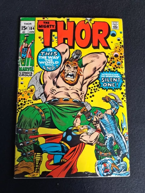 The Mighty Thor 184 Marvel Comics 1971
