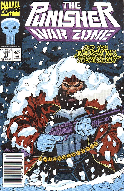 PUNISHER WAR ZONE (1992 Series) #11 NEWSSTAND Fine Comics Book