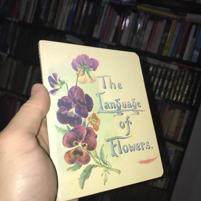 The Language of Flowers by Pickston, Margaret Hardback Book (n1