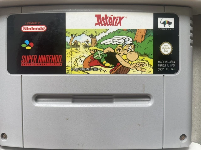 Astérix  super Nintendo SNES FR complet 2