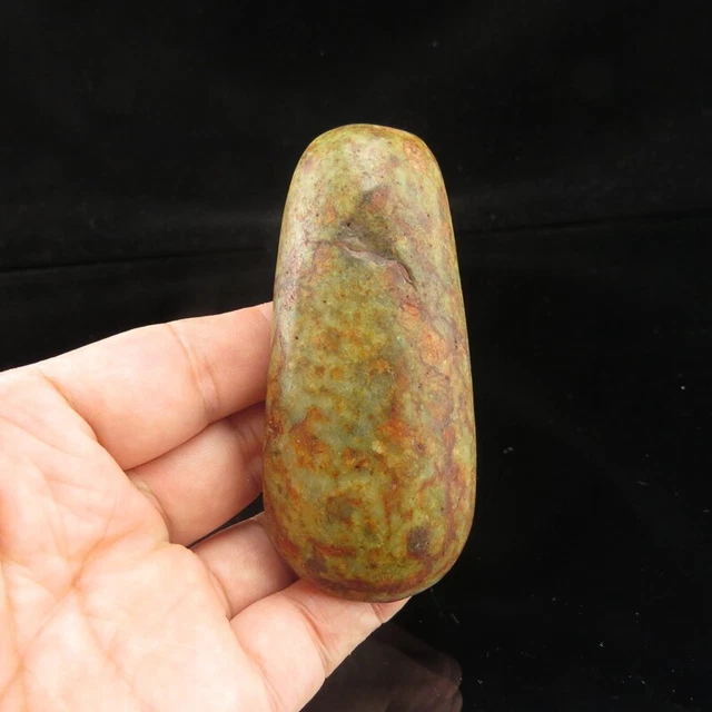 China,jade,hongshan culture,hand carving,natural jade,axe,pendant T(106)