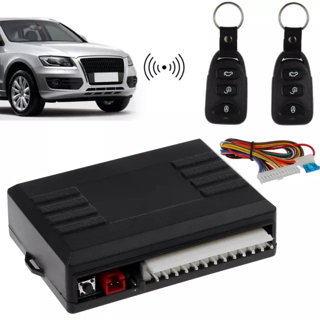 Universal Car Remote Central Door Lock Control Kit Vehicle Keyless Entry System