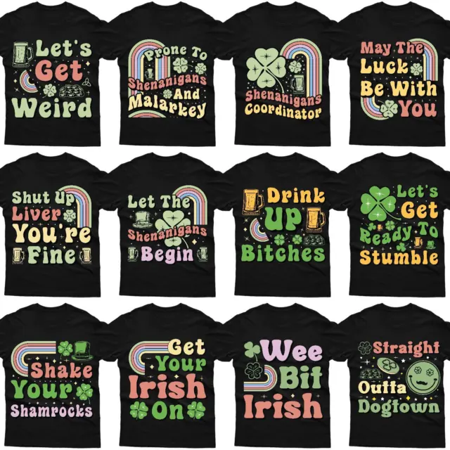 Funny St Patrick's Day Drinking Team T-Shirt Irish Event Paddys Tee #V #SPD241