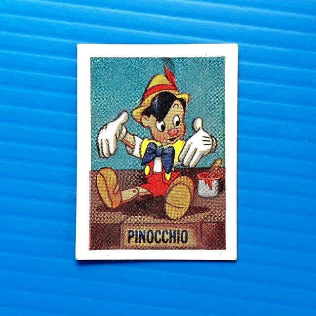 Barratt  Mickey Mouse Sweet Cigarette Card 1955 Walt Disney Characters Pinocchio