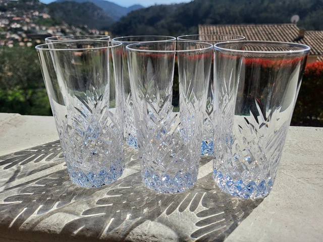 ENSEMBLE VINTAGE 6 En Verres Cristal De Sevres EUR 90,00 - PicClick FR