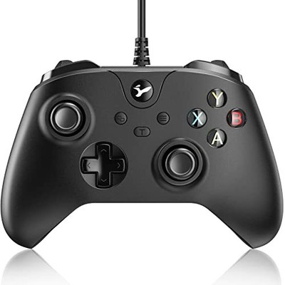 Manette pour Xbox One et Xbox Series X|S Manette Filaire Contrôleur Double Vibra