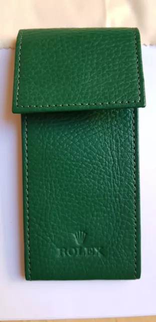 Genuine Rolex Leather Watch Travel Pouch New!!!