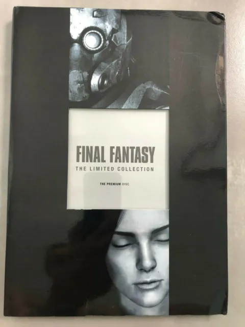 FINAL FANTASY THE LIMITED COLLECTION ARTBOOK + PREMIUM DISC book art movie film