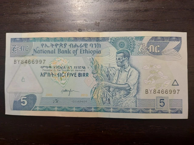 Ethiopia 5 Birr 2013, P-47
