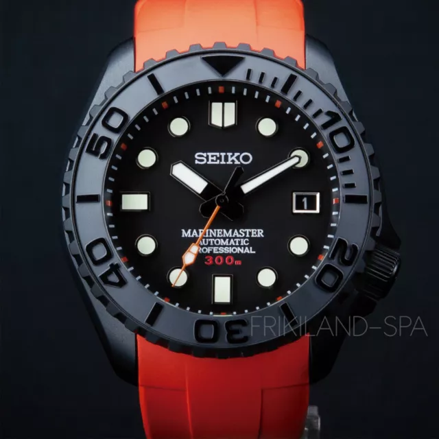 SEIKO ORANGE JUICE Mod Skx007 Diver Watch - Nh36 - Sapphire - Ceramic - C3  Lume EUR 550,00 - PicClick IT