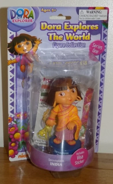 DORA THE EXPLORER Dora Explores The World Figure Collection - India NEW ...