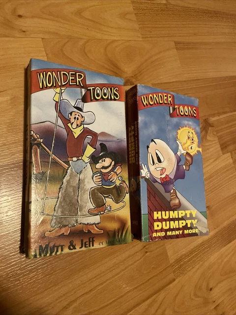 Wonder Mut WONDER TOONS VHS Set Mutt And Jeff / Humpty Dumpty And Many More $5.00 ...