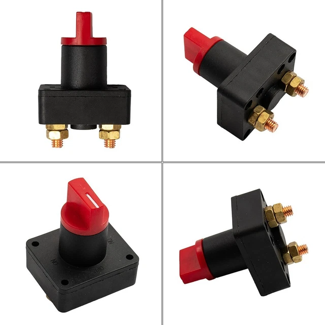 Interrupteur Pompe De Cale 12V EBTOOLS – Panneau 3 Voies (Manuel/Arrêt/Auto) Avec Voyant LED, Fusible, Protection Anti-court-circuit