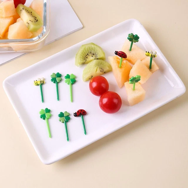 300 Stuzzicadini A Forma Di Spada In Plastica, 8,5 Cm, Per Cocktail, Frutta E Buffet Di Compleanno - 2