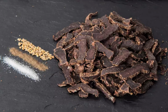 Biltong Variationen (Stöcke - geschnitten - Bisse - trockene Verzehrungen) von 250g bis 1 kg 3