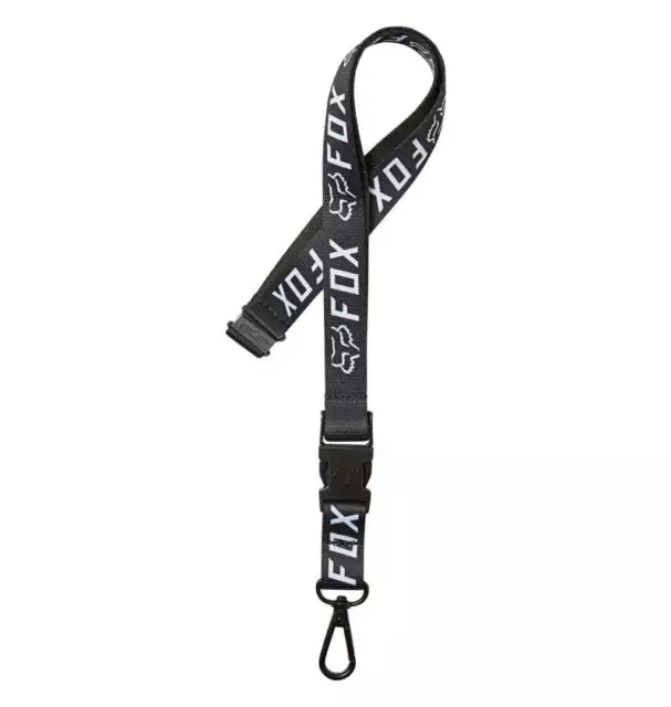 Fox Apex Lanyard - Black/White - OS