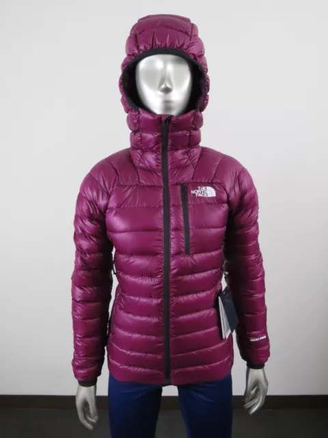 Womens The North Face Summit (L3) 800-Down Pro Hoodie Insulated Jacket - Purple