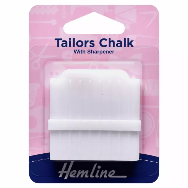 Hemline Tailors Chalk With Sharpener H246