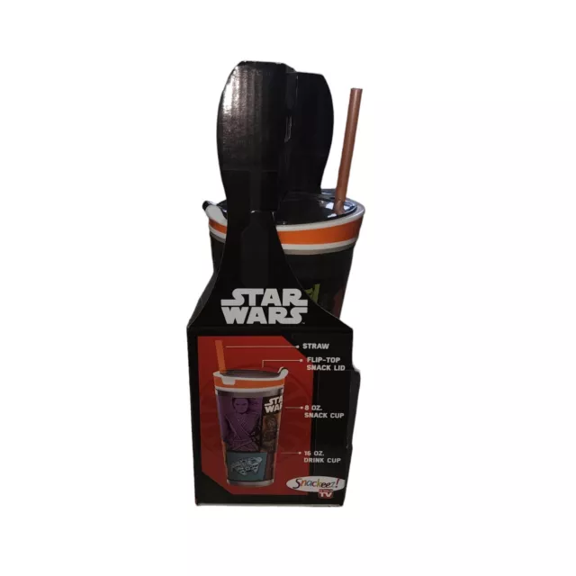 STAR WARS Disney Snackeez 2 In 1 Snack & Drink Cup