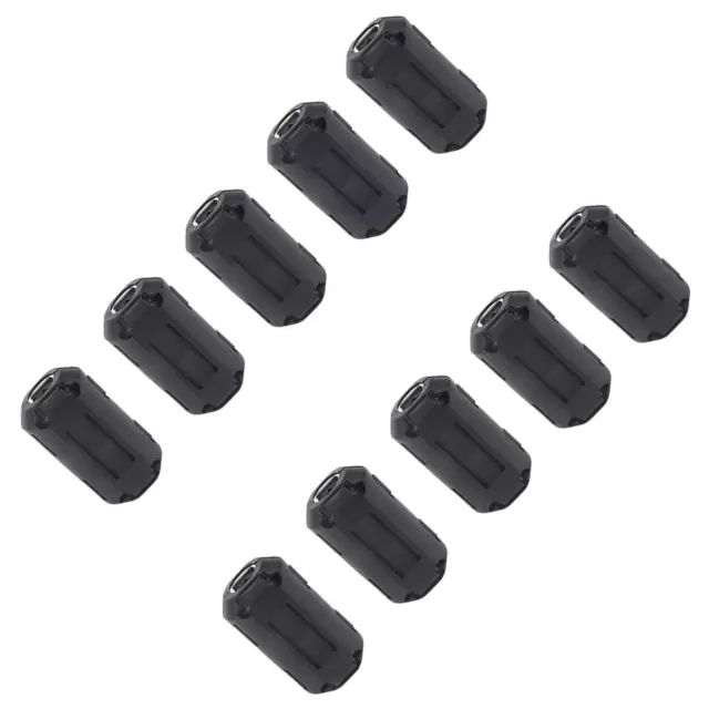 10x13mm Clip On Nucleo di Ferrite Filtro Ad Anello Rimovibile Rfi Emi Filtro