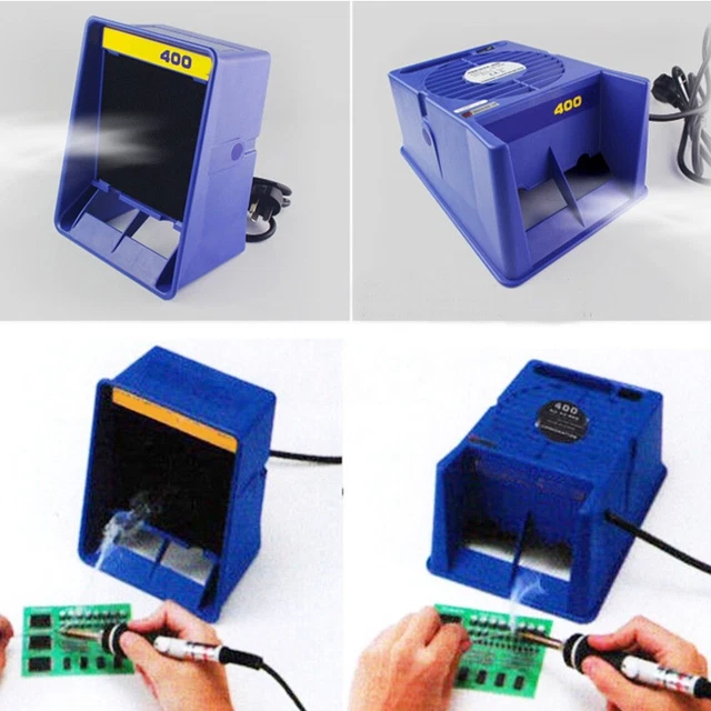 Efficiente estrattore fumi per saldature rimuove efficacemente i vapori