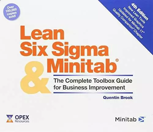 Lean Six Sigma and Minitab (4th Edition): The Complete Toolbox Guide for  - GOOD