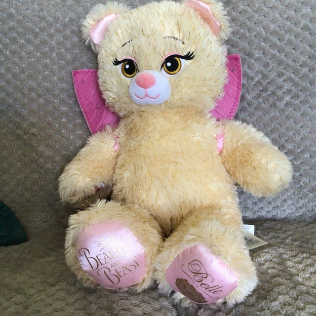 BUILD-A-BEAR DISNEY BEAUTY and The Beast Belle Bear Glitter Sparkle ...