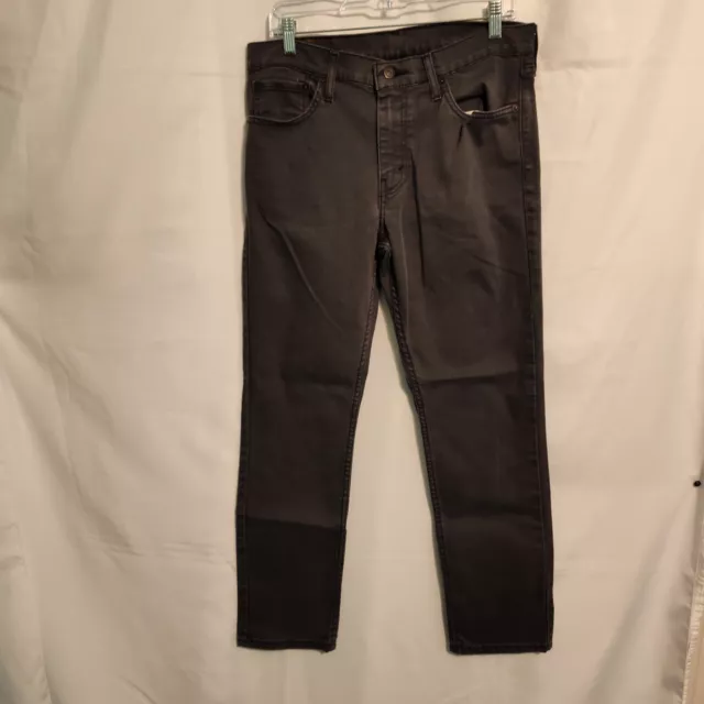 Levis 511 TM Mens Jeans Slim Fit Stretch Gray Denim Pants 33X30