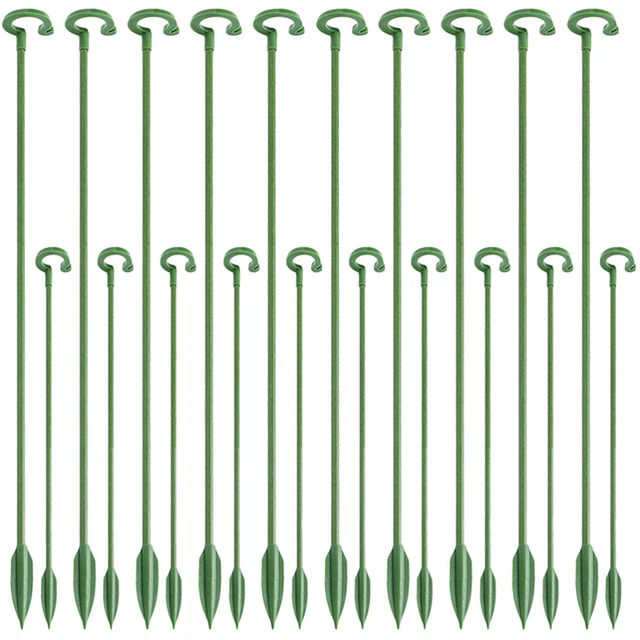 40Pcs Flower Support Holders Flower Single Stem Support Rod Potted Plant
