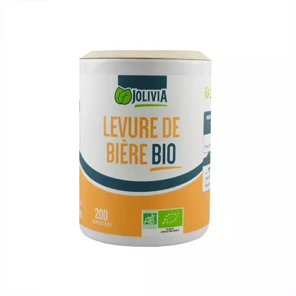 Levure de bière Bio - 200 comprimés de 400 mg