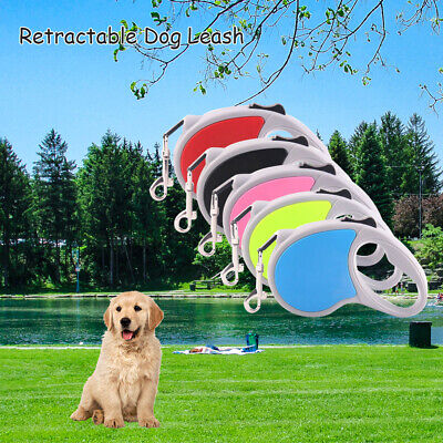 Automatic Retractable Dog Leash 10 16ft Tangle Free Durable Rope UP to 66 lbs