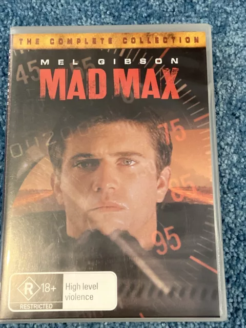Mad Max Complete Trilogy Set (DVD, 1979). VGC.