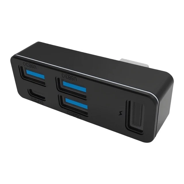 5 0 POUR PS5 ET Pour Machine à pour vapeur USB 3.0 5-en-1 Hub Portable ...