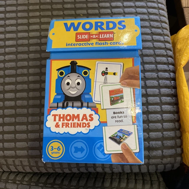 THOMAS SLIDE AND Learn Flashcards Words by Hinkler Book Distributors
