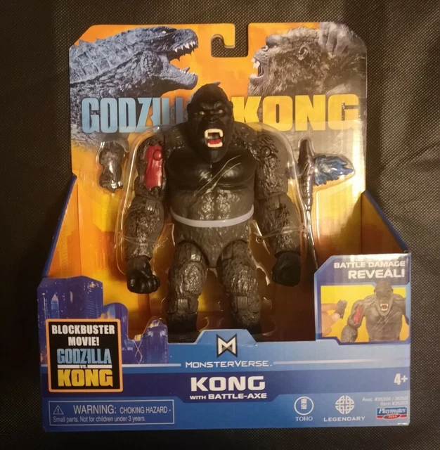 KONG WITH BATTLE Axe - Monsterverse Godzilla vs Kong - King Kong Figure