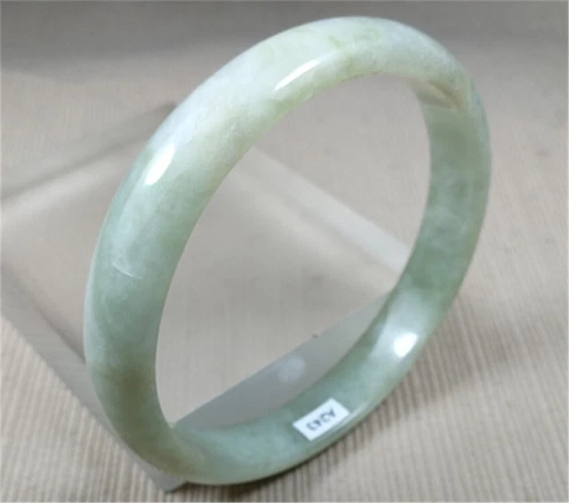 65.3MM Ancient Natural Green Jadeite Jade Bracelet Jade Bracelet Jade Bangle