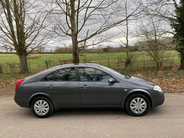 2005 Nissan Primera S 1.8 petrol 5 door hatchback manual grey Trade PX